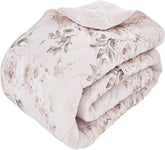 Catherine Lansfield Canterbury cuvertură de pat, ușor de întreținut, Blush, cuvertură de pat - 220X230Cm Paturi si Cuverturi Catherine Lansfield Roșu