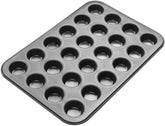 Zenker 6541 Nero Metallizzato 24Er Mini-Muffinform – Antihaftbeschichte Für Perfekte Mini-Muffins, Ø 4.5 Cm, Made in Germany Stampi e teglie da forno Naty Shop