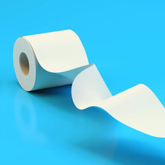 Hârtie igienică Renova 100% RECICLATĂ 9 role, albă, normală