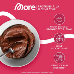 ALTRO Brownie Proteico, 600G, Vegan Backmischung Für Brownies Mit Der Extra Portion Protein, Geprüfte Qualität - Made in Germany Miscela per dolci e cucine Naty Shop