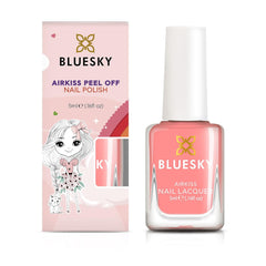 Smalto per bambini Bluesky - Conchiglia, Corallo. Smalto per unghie per bambini, non tossico, facile da rimuovere, a base d'acqua, non scivoloso, 5 ml
