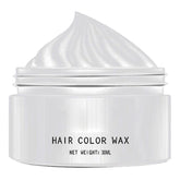 Vopsea de păr albă naturală, Vopsea de ceară de păr albă, Vopsea de păr naturală unisex albă, Vopsea de păr albă, Ceară de păr pentru petrecere Cosplay Halloween, Vopsea de păr Ceară de păr pentru petrecere, 30ML Vopsea pentru par Naty Shop Titlu implicit