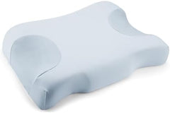 Royalisneeo Pernă de frumusețe pentru spate, stomac și dureri laterale Pernă pentru dureri de gât și umăr, pernă din spumă de memorie pentru anti-rid și anti-îmbătrânire, albastru (standard) Perne ortopedice cervicale Naty Shop Titlu implicit