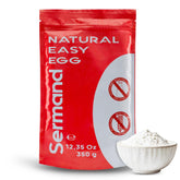 Eiweißpulver für Baiser (350 g) | Pasteurisiertes Eiklar | Getrocknetes Eiweiß | Senza lattosio Senza glutine | In wiederverschließbarem Zip-Beutel