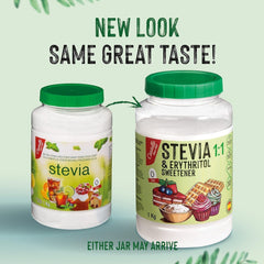 Stevia + eritritolo 1:1 sostanza nutriente | 1G = 1GZucker | 100% Zuckerersatz naturale - 0 Kalorien - 0 Glykämischer Index - Keto und Paleo - 0 Netto-Kohlenhydrated - Kein GVO - Castello since 1907-1 Kg Dolcificanti Naty Shop