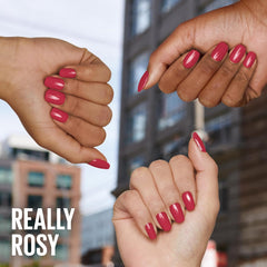 Maybelline New York Pigmentato intenso a lunga durata Rinforza le unghie danneggiate Superstay Ink Bonder Really Rosy 202 12ml