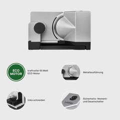 Ritter E 18 Affettatrice Elettrica Multifunzione per Mancini Made in Germany Trituratori e Affettatrici Naty Shop