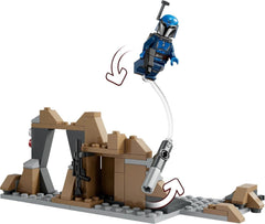 LEGO Star Wars: Battle Pack Mandalorian Ambush a Mandalore, giocattolo costruibile avventuroso per bambini, set d'azione da collezione, idea regalo per ragazzi e ragazze 75373 Set da costruzione Acquista il negozio LEGO