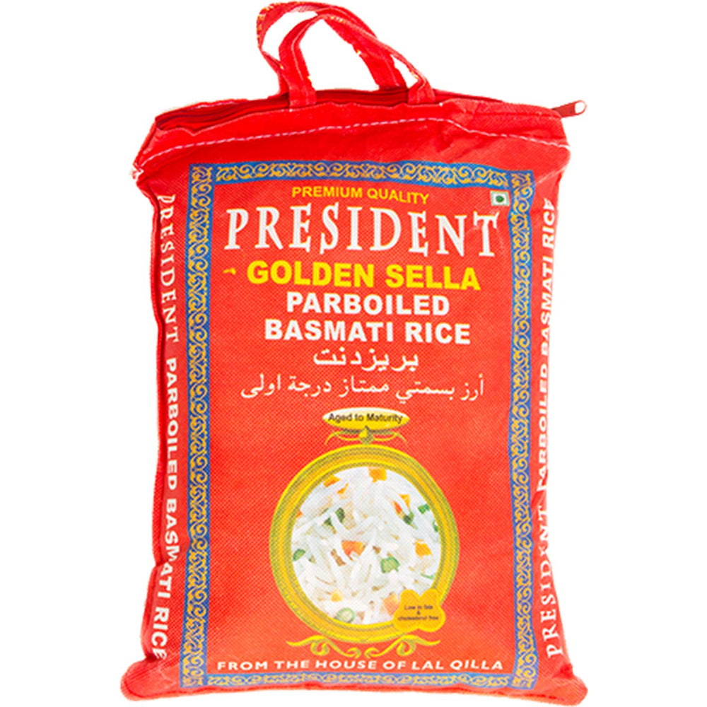 President - Riso Basmati Sella Dorato, (1 X 10 KG)