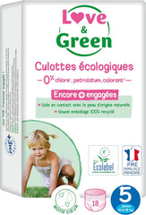 - Gesunde und ekologischen Diadeln Größe 6 (+16 kg), 1-Monatspackung (72 Pants) — saugfähig, auslaufsicher und frei von unerwünschten Inhaltsstoffen (L'imballaggio può variare)