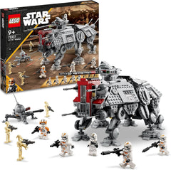 LEGO Star Wars At-Te Walker Modello giocattolo mobile Set di minifigure che include 3 Clone Trooper, droidi da battaglia e Droide ragno nano 75337 Set di costruzione Acquista il LEGO-Store Single