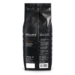 Pellini N.9 Cremoso, boabe de cafea pentru espresso 1Kg, amestec de Arabica și Robusta Cafea Naty Shop