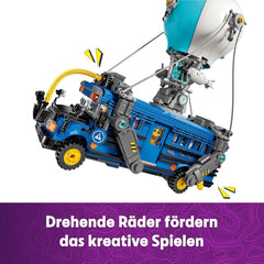 LEGO Fortnite Schlachtenbus, Spielzeug zum Videospiel mit Minifiguren, Geschenk für Gaming Fans ab 10 Jahren, Fahrzeug Bauset für Kinder, Kreatives Geschenk zum Geburtstag - 77073