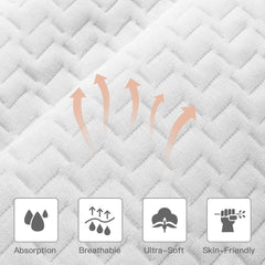 Pernă Bedstory, Pernă de dormit, 2 bucăți, Hipoalergenică, Pernă anti-praf, În jos, Calitate alternativă, Pernă de pat pentru cei care dorm pe spate, stomac și lateral, Dimensiune standard, Lavabilă, 42 X 70 Cm Perne standard Naty Shop