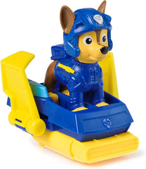 PAW PATROL Chase Action Pup Mini Rescue Airplane Playset con Ali Pieghevoli Giocattolo per Bambini 3 Anni Action Figure Naty Shop