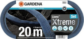 Set Gardena Liano Xtreme 1/2 inch, 20 m: Furtun de grădină extrem de robust din material textil, cu furtun interior din PVC, ușor, rezistent la intemperii (18470-20)