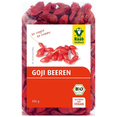 Raab Vitalfood Organic Goji Berries, calitate premium, 500 grame Produse deshidratate Naty Shop 100 grame