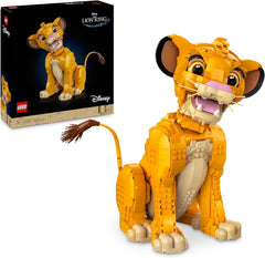 LEGO® Disney Simba Il giovane re leone Figura creativa di animali da collezione Giocattolo da costruzione Attività rilassante per adulti Idea regalo per donne 43247 Set da costruzione Besuche den LEGO-Store Titolo predefinito