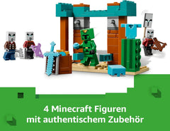 LEGO Minecraft Die Illager-Wüstenpatrouille - Gaming Spielzeug mit Figuren, darunter EIN Plünderer, EIN Vindikator und EIN Kaktusritter - Gamer Geschenk für Jungen und Mädchen ab 7 Jahren - 21267