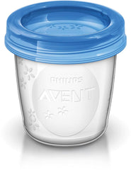 Philips Avent Austellungssystem Für Muttermilch, Becher Inklusive Deckel, Adattatore (Modell SCF618/10) Accessori Alimentazione e Allattamento Bebe Naty Shop