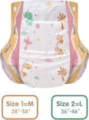 Landofgenie Pannolini Slip-On per adulti per la notte, 10 pezzi