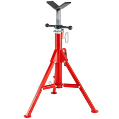 Suport pentru furtun VEVOR 4500 lbs Suport pentru furtun cu cap în V pentru susținerea furtunului în timpul înfiletării, reglabil pe înălțime până la 132 cm