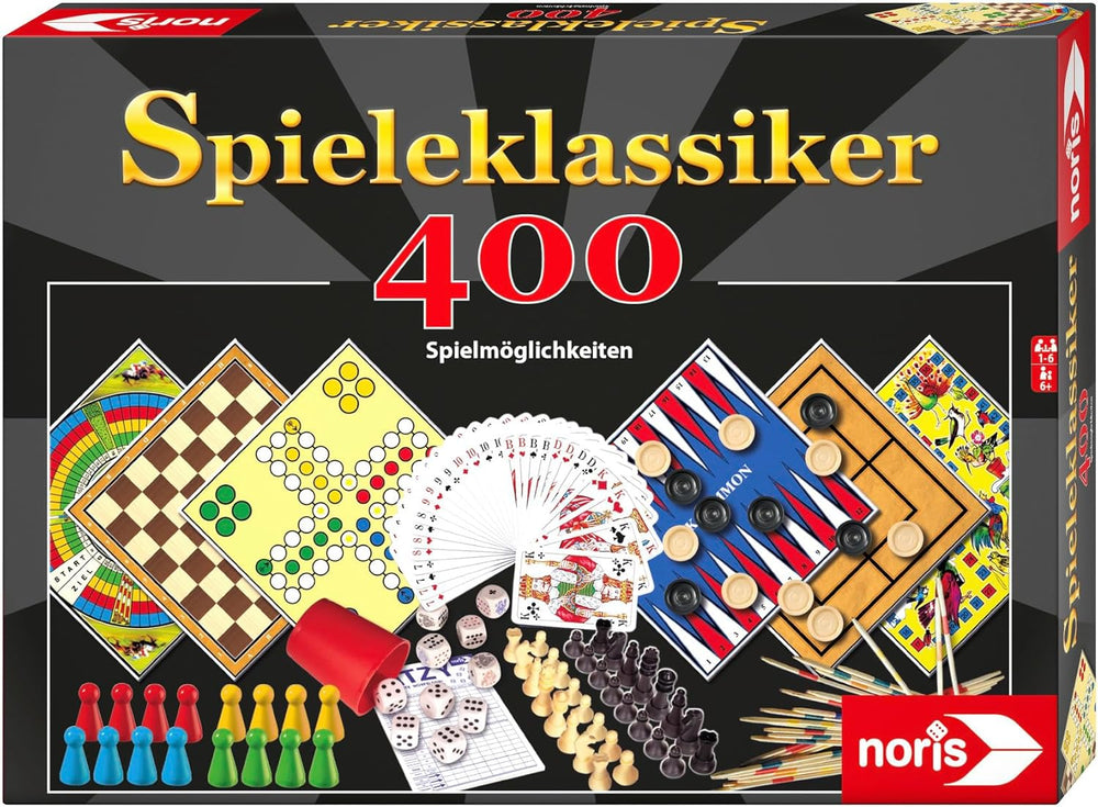 Giochi classici Noris 606111688 con 400 opzioni di gioco