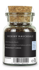 Ankerkraut Hickory Rauchsalz, echtes Rauchsalz aus den USA, 75 g in Korkenglas