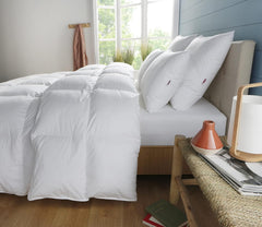 Coperta, Percalle, Cotone Premium, Temperata, 140 X 200 Cm, Per letto singolo, Coperta a forma di nuvola, Anti-morso e gonfiabile, Lavabile in lavatrice a 40 °C Piumini e trapunte Naty Shop