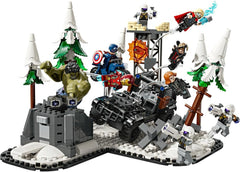 LEGO Marvel Avengers Assemble: Age of Ultron, set de construit și jucat cu 8 minifigurine de supereroi precum Thor, Hulk și Iron Man, jucărie de construit pentru băieți și fete, set de aventură 76291 Seturi de constructie Besuche den LEGO-Store