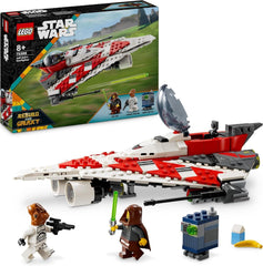 LEGO Star Wars Jedi Starfighter di Bob Giocattolo da costruzione Astronave Giocattolo Mattoncini Personaggio popolare Regalo di compleanno per ragazzi Ragazze e tutti i fan di età superiore a 8 anni 75388 Set da costruzione Beuche den LEGO-Store Titolo predefinito