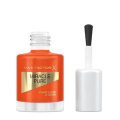 Max Factor Miracle Pure Nail, smalto per unghie ultra lucido, dai colori intensi con la luminosità di cristalli curativi e ingredienti nutrienti, colore 430 Bold Jasper