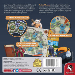 Pegasus Spiele 53150G - Sentieri Tucanei, Bianco, M