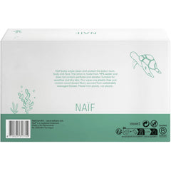 Naïf - Salviette umidificate senza plastica - 864 pezzi (16 confezioni da 54 salviette) - Cura il sedere, il corpo e il viso del bambino - 99% acqua - 0% profumo e alcool