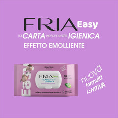 Fria, salviettine umidificate, 2 fragranze diverse, 2 x 50 pezzi Salviettine umidificate Baby Naty Shop