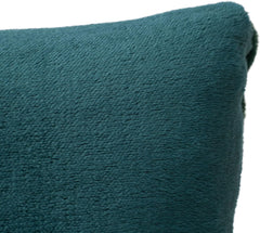 Gözze - Federa per cuscino confortevole, Merino Feeling, 50X50 cm - Verde scuro Letti e coperte Besuche den Gözze-Store
