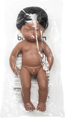 Miniland Babypuppe afrikanischer Junge 38cm mit Down Syndrom, 31089