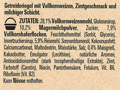 Batoane NESTLÉ CINI MINIS cu aromă de scorțișoară, gustare crocantă cu grâu integral și calciu, pachet de 8 (4 x 25 g fiecare)