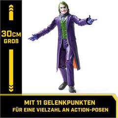 DC Comics il Cavaliere Oscuro - Joker Action Figure Conosciuto dalla leggendaria trilogia del Cavaliere Oscuro in 30 cm. Dai 3 anni Action figures Naty Shop