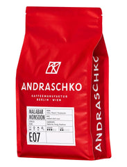 Malabar Monsoon Espresso Blend - 100 % Arabica aus Indien, Brasilien & Guatemala - säurearm & ausgewogen mit Nektarine, Honig & Haselnuss - ganze Bohnen, medium dark roast - 1kg