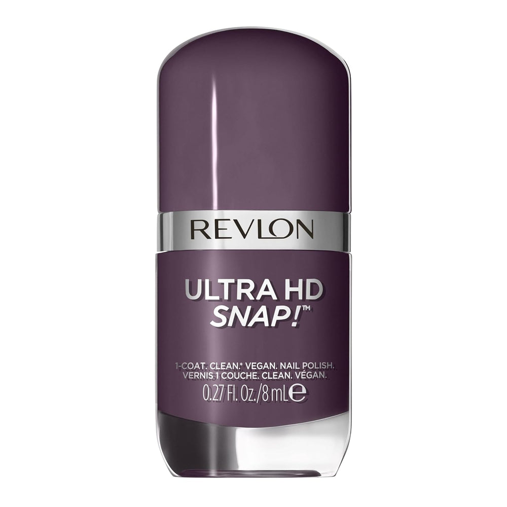 Revlon Ultra HD SCATTO! Smalto per unghie, Colore per unghie lucido, Formula vegana al 100%, Non richiede base o top coat, 033 Grounded, 8 ml