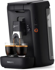 Espressor cu capsule PHILIPS Senseo Maestro – Tehnologie Intense Plus, Espresso de înaltă calitate, Design ecologic, Rezervor de apă de 1,2 l, Funcție Memo, Indicator de detartrare (CSA260/60)