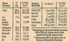 NESTLÉ CINI MINIS Barrette alla cannella, snack croccante al calcio integrale, confezione da 8 (4 x 25 g ciascuno)