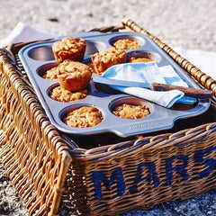 Kitchenaid Teglie per muffin in acciaio alluminato Teglia antiaderente Utilizzabile in forno Lavabile in lavastoviglie Grigio Naty Shop Teglie e vassoi da forno