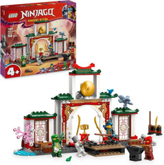 LEGO NINJAGO Tempio Ninja Spinjitzu - Set da gioco con 4 minifigure e 1 personaggio del drago - Set da costruzione - Regalo di Natale o di compleanno per ragazzi e ragazze a partire da 4 anni 71831 Set da costruzione Besuche den LEGO-Store Titolo predefinito