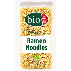 BIOASIA Tagliatelle Ramen Biologiche, Senza Uova, Facili e Veloci, Vegetariane (1 x 250g)