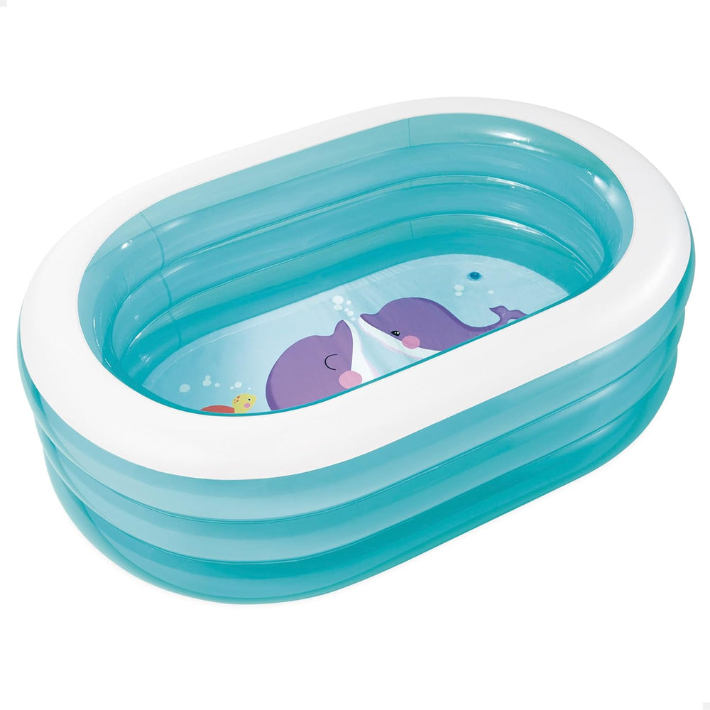 Intex 57482NP - Piscina ovale Whale (modelli assortiti), blu, 163 cm L x 107 cm L x 46 cm A