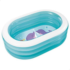 Intex 57482NP - Piscina ovale Whale (modelli assortiti), blu, 163 cm L x 107 cm L x 46 cm A