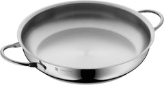 WMF Profi teglia/arrosto 28 cm induzione, padella in acciaio inox Cromargan, scoperta Pentole e Padelle Naty Shop 28Cm