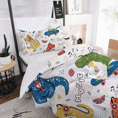 Biancheria letto per bambini, ragazzi, vari modelli, con cerniera, microfibra poliestere Biancheria letto - bambini Naty Shop